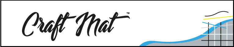 Imagine blue Craft Mat and logo.