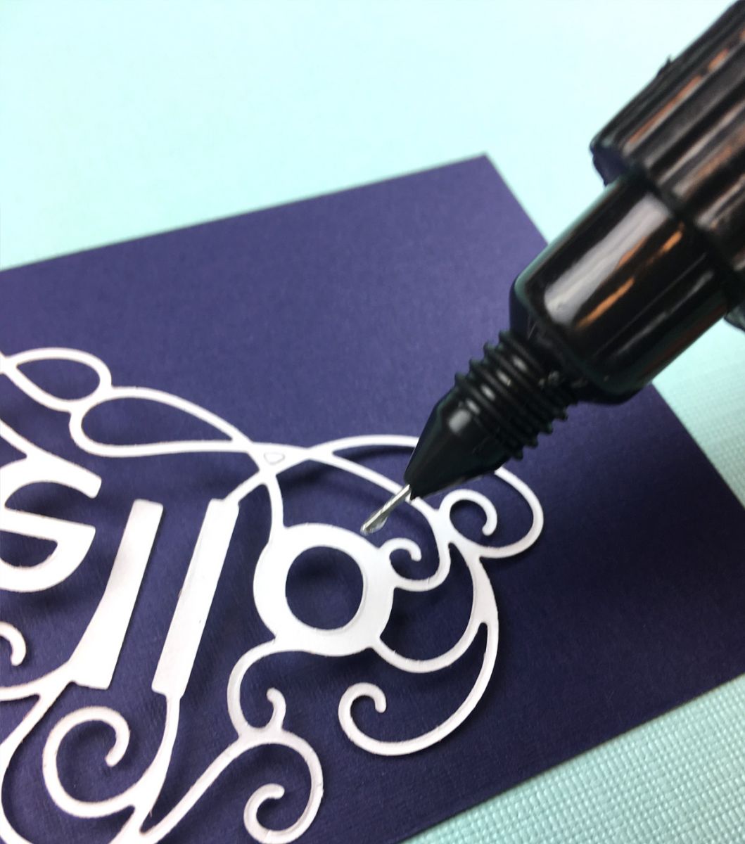 on point glue is perfect for detailed paper crafts