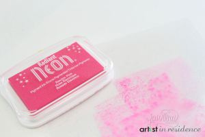 Radiant Neon Electric Ink Pad, Pink