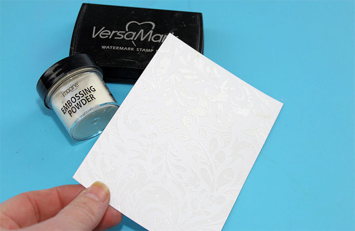 versamark embossing powder