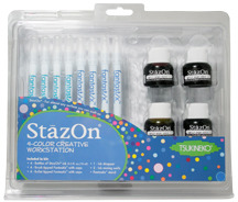 StazOn 4-color kit Workstation