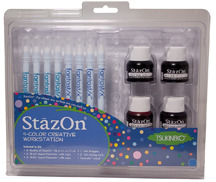 StazOn 4-color kit Workstation