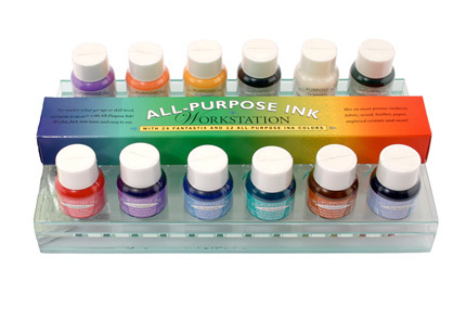 Tsukineko All Purpose Ink 0.5 oz. Bottle Chocolate