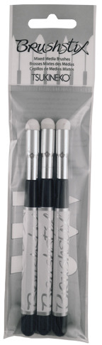 #2 Brushstix<br>Dome Tip<br>3 piece pack