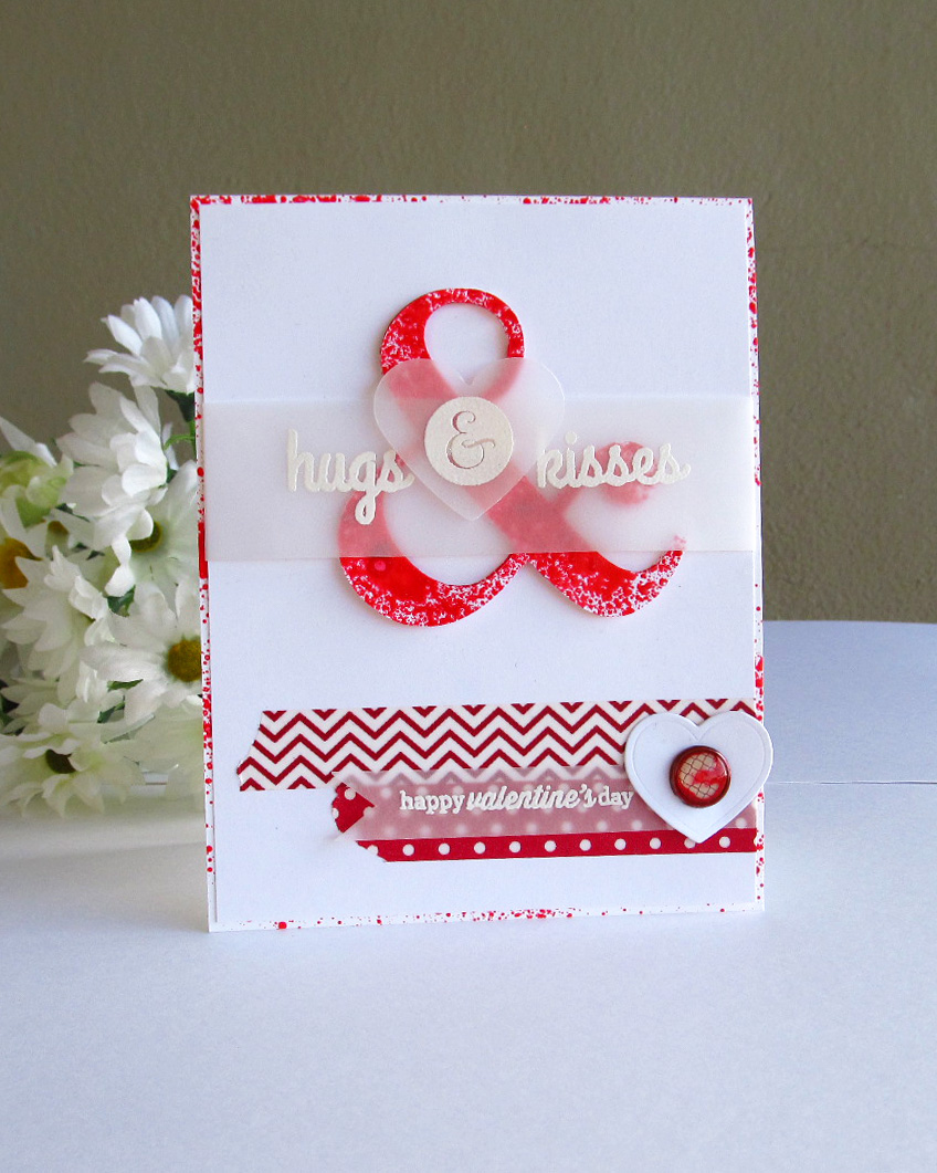Hugs and Kisses Valentine's Day Card