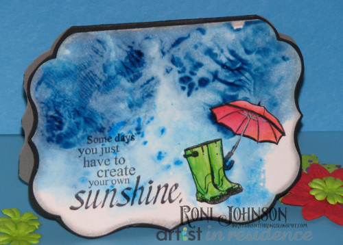 Create Your Own Sunshine Rainy Day Card