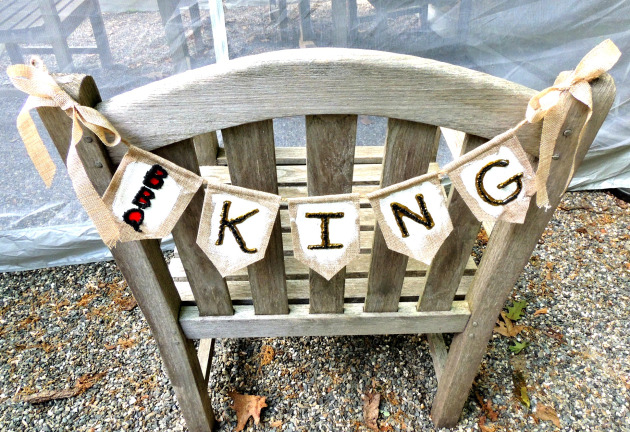 BBQ Banner Fit for A King - Father's Day Craft