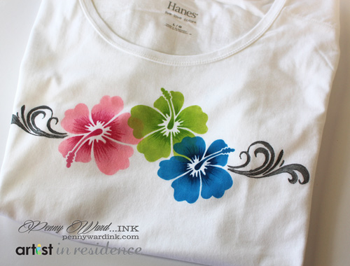 Memento Luxe for a No Fuss DIY Hawaiian T-Shirt