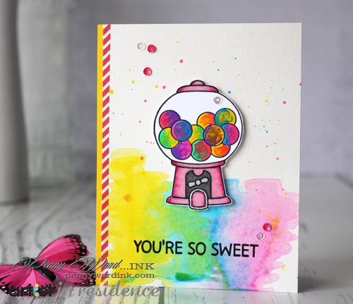 IrRESISTibles Pico Embellisher for Gumball Machine Card