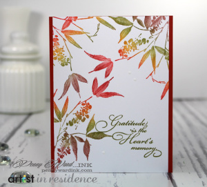 10 Minute Beauty! Gratitude Card with Kaleidacolor