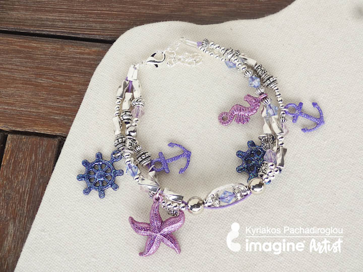 Learn How To Color Jewelry Charms With Embossing Powder