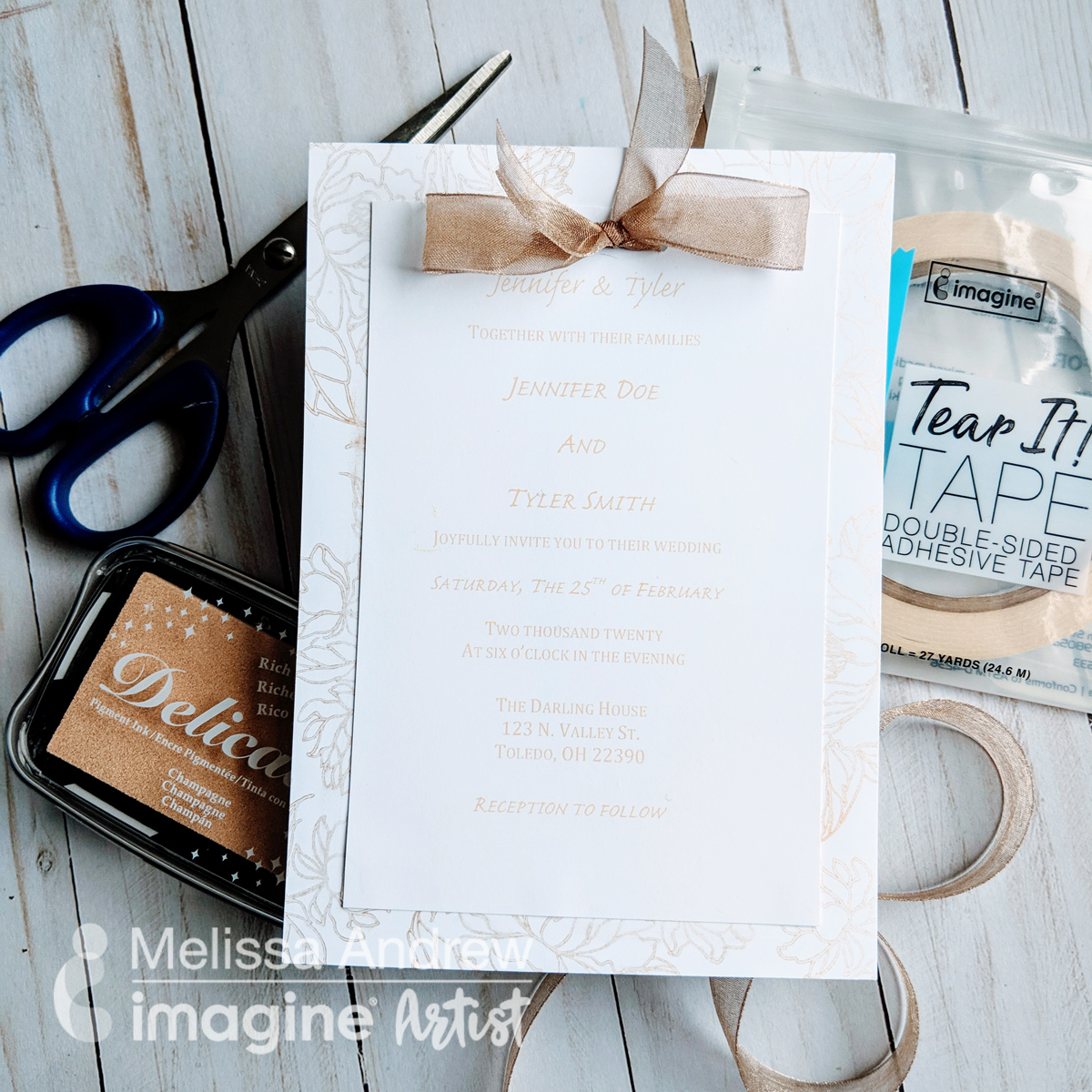 Beautiful DIY Wedding Invites for Beginners