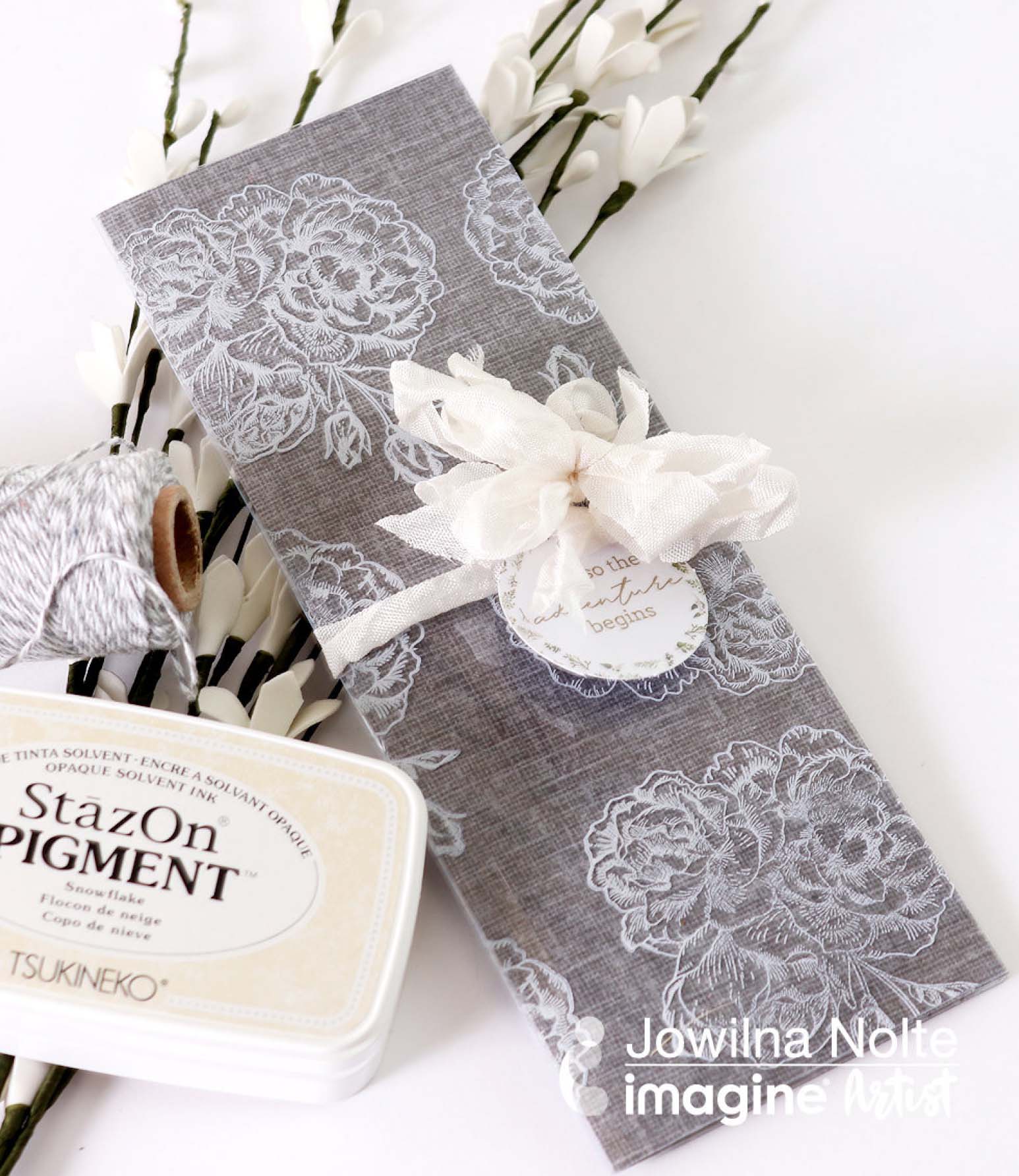 See How to Create an Elegant Save The Date Card or Wedding Invitation |  Imagine