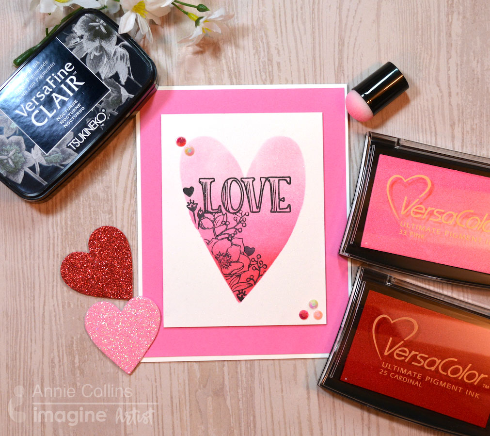 Quick & Easy Projects - Create a Love Heart Valentine's Card