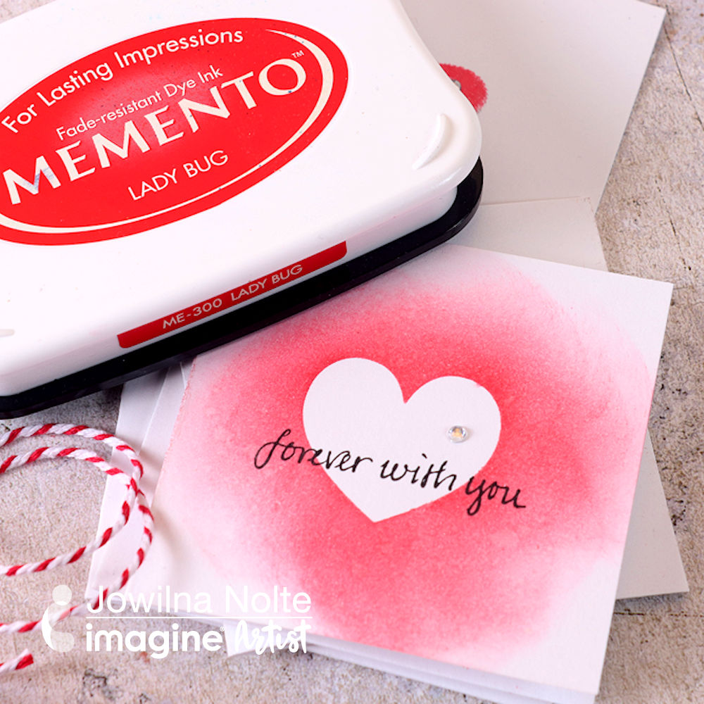 See how to make multiple Valentine's Cards in one crafting session. 