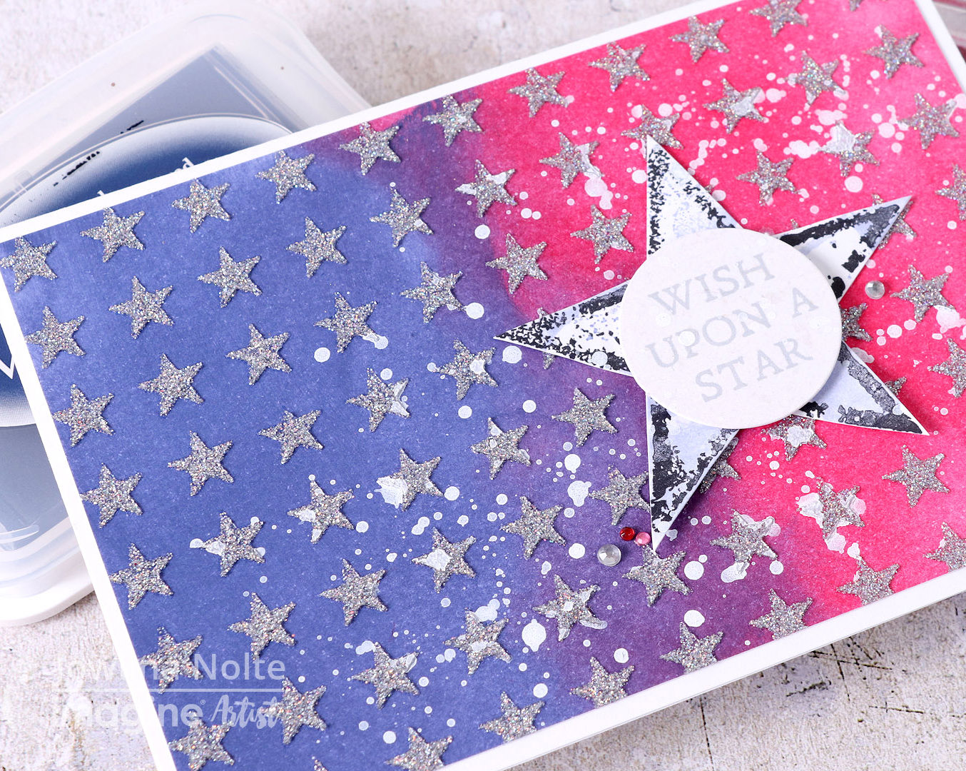 Quick & Easy Projects: Wish Upon a Star Card