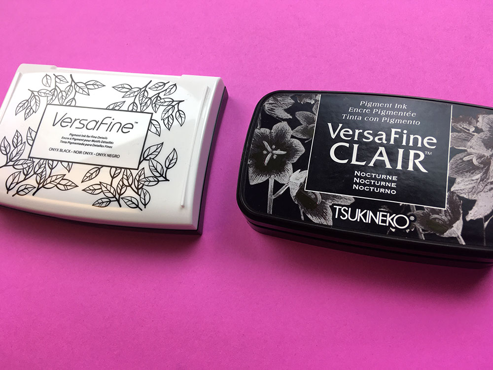 VersaFine Pigment Ink Pad - Onyx Black 